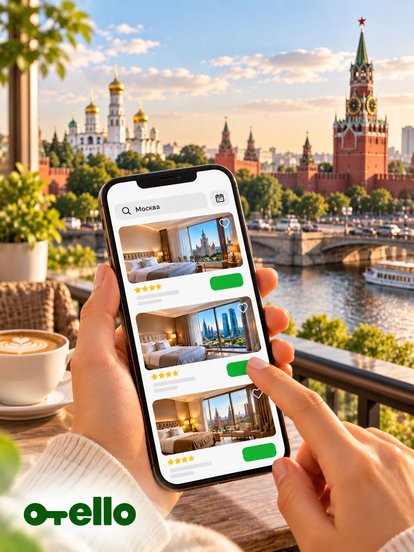 Бронирование отелей в Москве