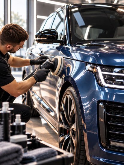 Полировка кузова автомобиля и фар