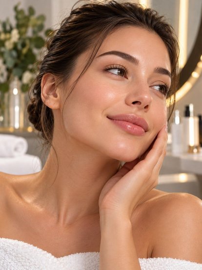 Чистка лица с пилингом и Premium SPA-уходом губ