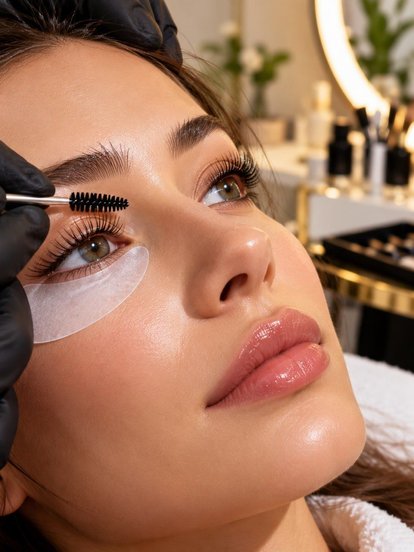 Ламинирование ресниц с окрашиванием, ботоксом и Premium SPA-уходом