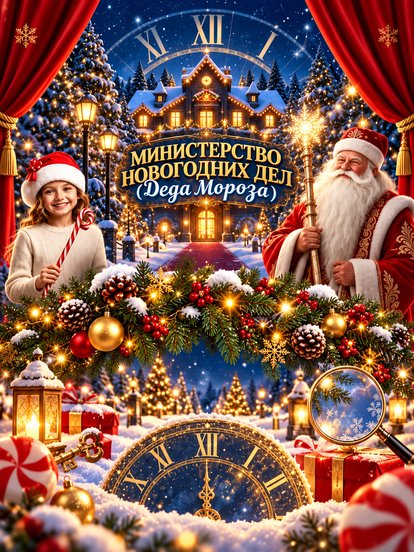 Посещение Министерства новогодних дел